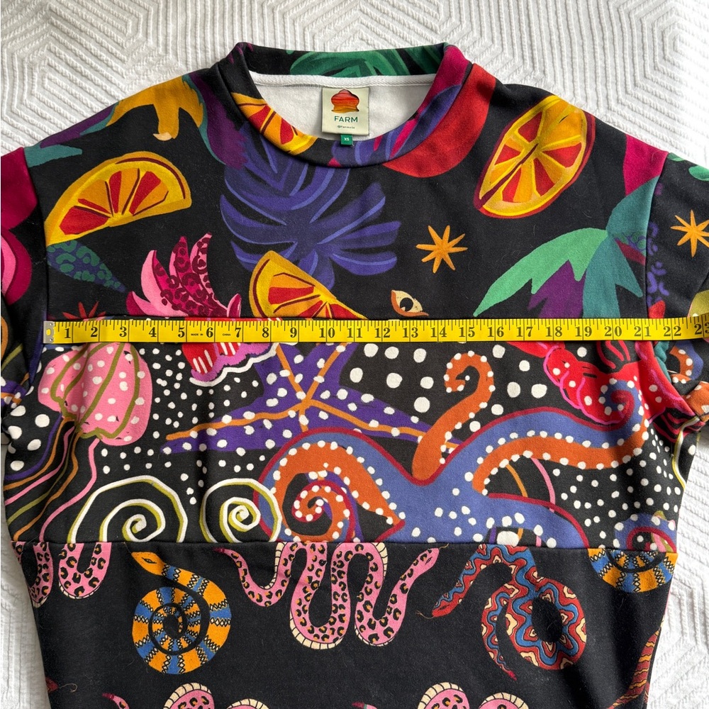 FARM Rio Mixed Prints Sweatshirt - Picture 4 of 7